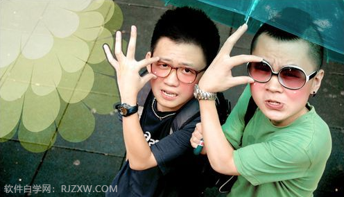 PS绘制Q版的搞笑大头人物图片第2步
