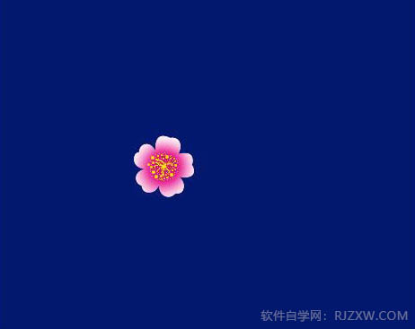 用Photoshop鼠绘漂亮的梅花第11步