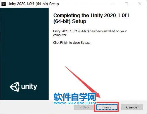 Unity2020软件安装教程_软件自学网
