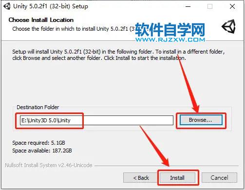 Unity5.0软件安装教程_软件自学网