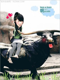 PS绘制Q版的搞笑大头人物图片