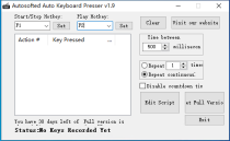 自动键盘按压 Autosofted Auto Keyboard Presser v1.9